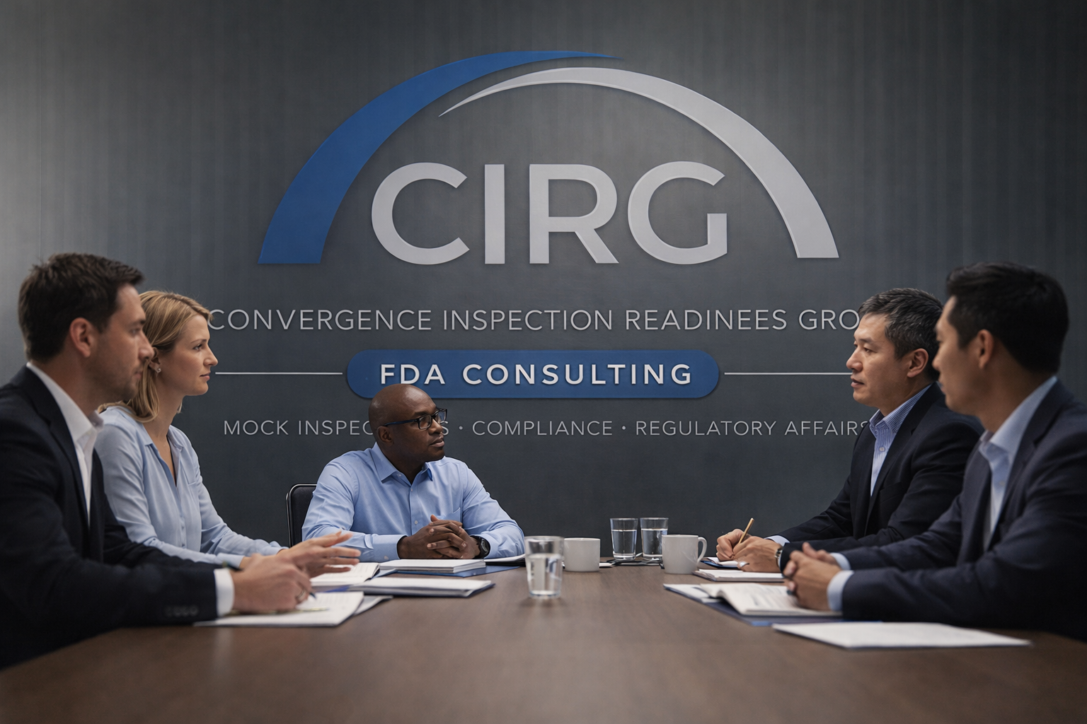 Convergence Inspection Readiness Group FDA Quality Management Maturity consulting for pharmaceutical manufacturing and CGMP quality systems